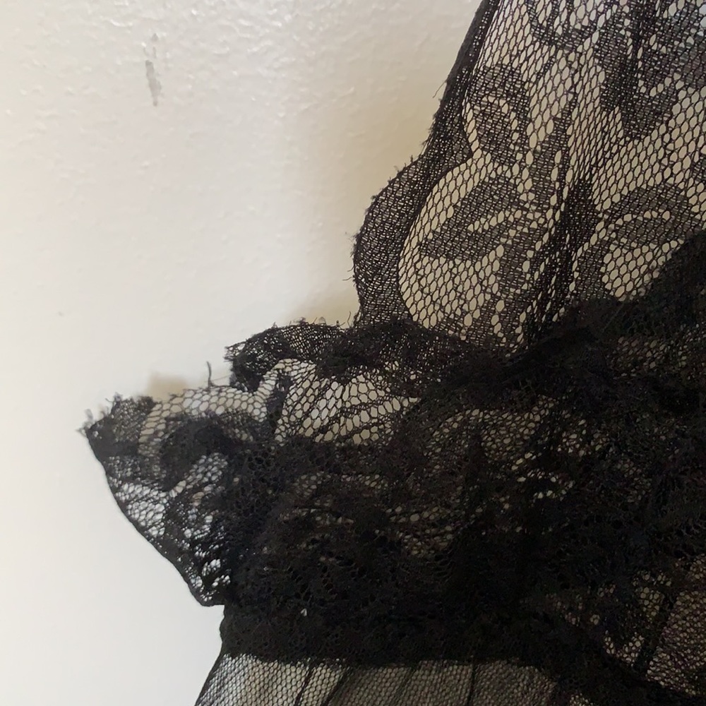 3/$10 - Black tulle lingerie - Picture 2 of 4